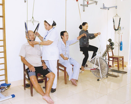 Vật lý trị liệu là dùng lực cơ học trong điều trị bệnh