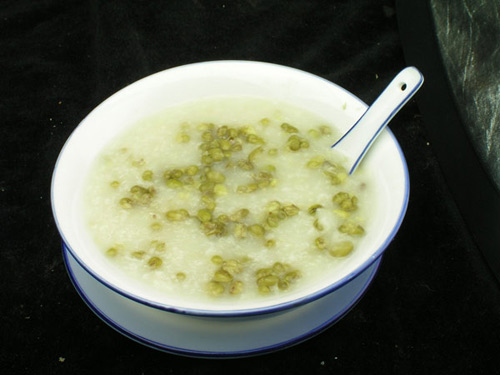 cháo đậu xanh