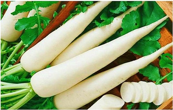 Công dụng tuyệt vời của củ cải trắng