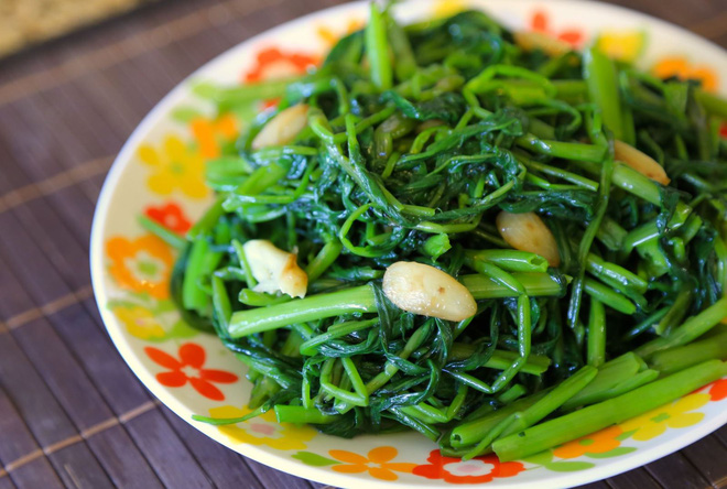 10 tác dụng không ngờ của rau muống