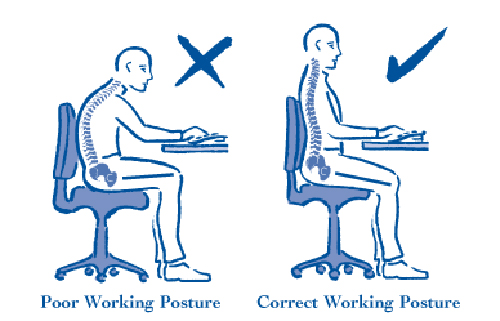 Tư thế ngồi với sức khỏe dân văn phòng