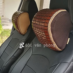 Gối kê cổ ô tô vỏ mắt trúc GLC-04S