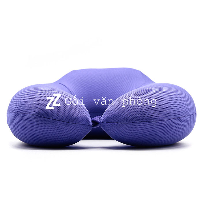 Gối tựa cổ chữ U mặt đỡ gáy lớn có khuy cài GLC-05 Gối tựa cổ chữ U mặt đỡ gáy lớn có khuy cài GLC-05
