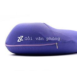 Gối tựa cổ chữ U mặt đỡ gáy lớn có khuy cài GLC-05 Gối tựa cổ chữ U mặt đỡ gáy lớn có khuy cài GLC-05