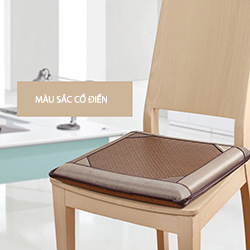 Gối lót ghế vuông cao su non 40x40x5cm sợi mát GLM-01