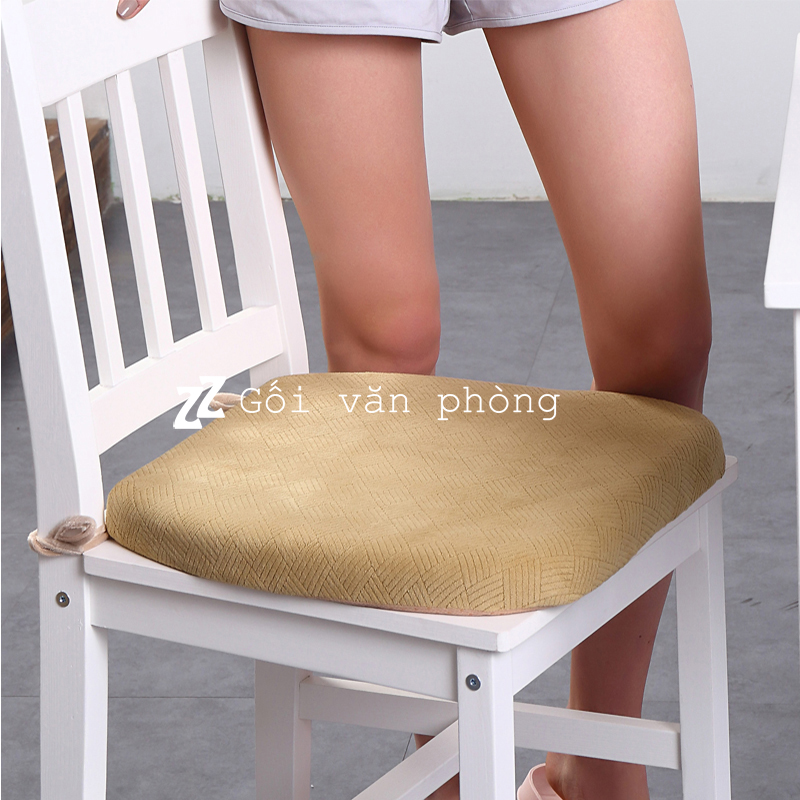 Đệm ngồi ghế gỗ, ghế bàn ăn cao su non GLM-10