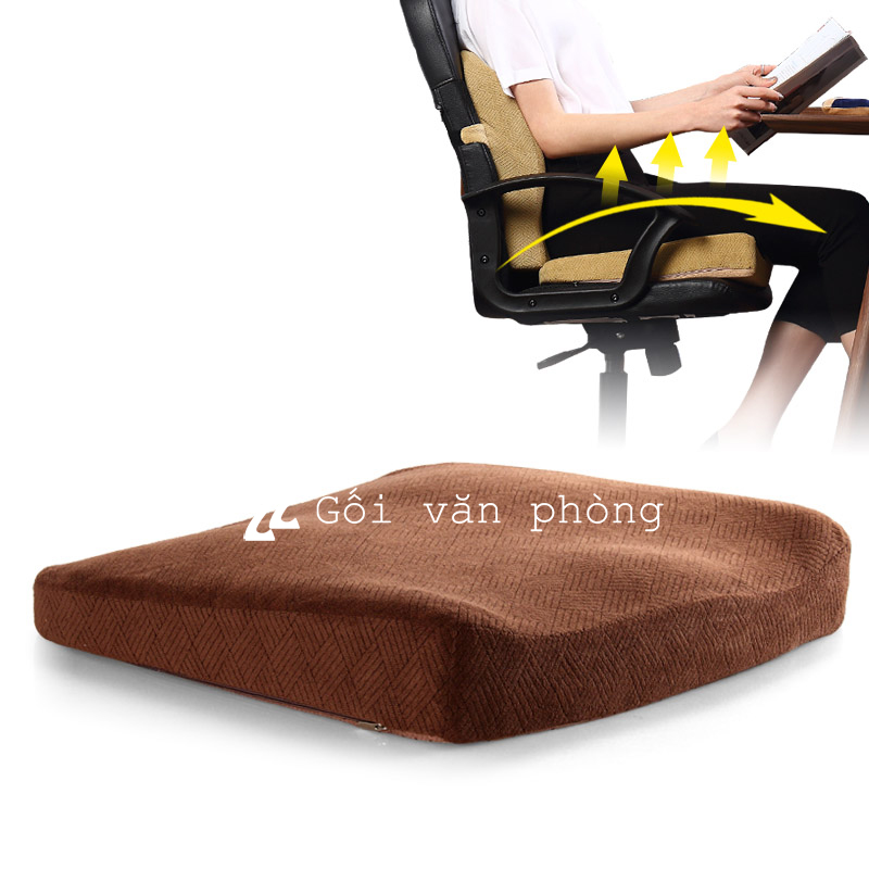 Gối lót ghế văn phòng dạng ngả sau GLM-12 Gối lót ghế văn phòng dạng ngả sau GLM-12