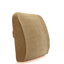 Gối tựa lưng + lót ghế đa năng cao su non loại to rộng GTL-04