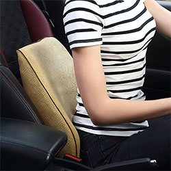 Gối tựa lưng ghế văn phòng, ô tô cao su non loại cao GTL-06