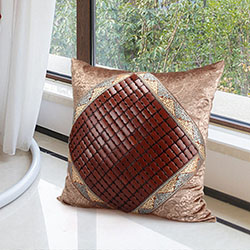 Gối tựa lưng sofa mắt trúc mát vuống 50x50cm GTL-09 Gối tựa lưng sofa mắt trúc mát vuống 50x50cm GTL-09
