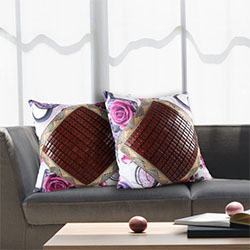 Gối tựa lưng sofa mắt trúc mát vuống 50x50cm GTL-09 Gối tựa lưng sofa mắt trúc mát vuống 50x50cm GTL-09