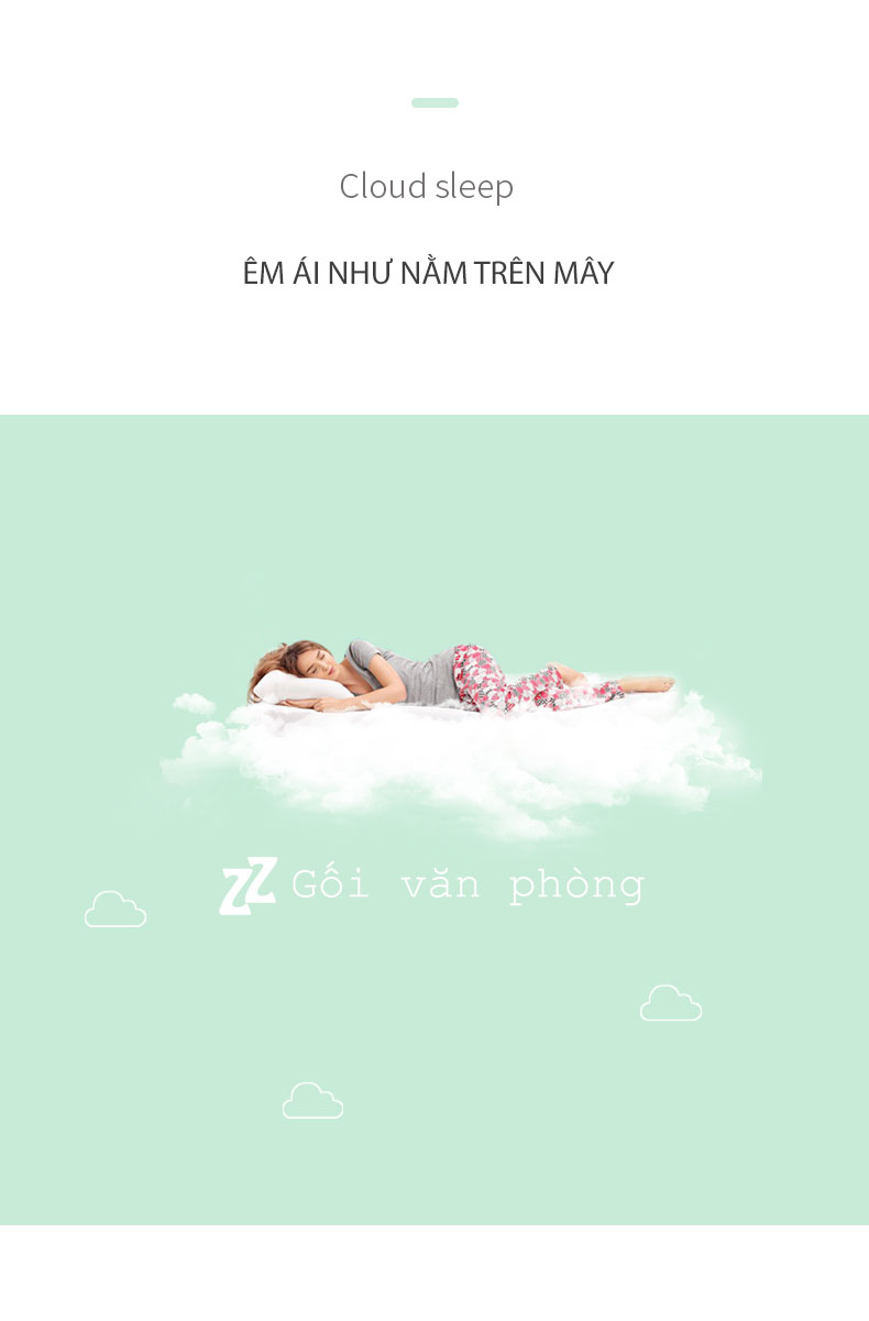 Gối ngủ đàn hồi Gối ngủ đàn hồi