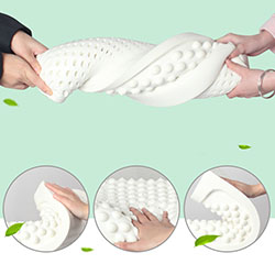 Gối cao su người lớn hạt massage chống đau vai gáy LDH-02 Gối cao su người lớn hạt massage chống đau vai gáy LDH-02