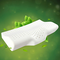 Gối cao su tự nhiên chống đau vai gáy LDH-04
