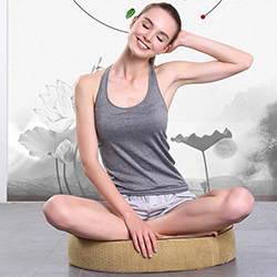 Nệm ngồi thiền, tập khí công, yoga hình tròn siêu lớn LM100