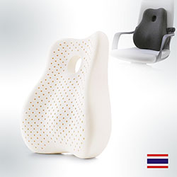 Tựa lưng ghế văn phòng, ô tô cao su tự nhiên LTL-01