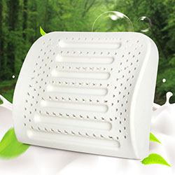 Tựa lưng cao su thiên nhiên kèm vỏ gối mủ Thái Lan LTL-03